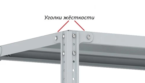 Стеллаж металлический Титан МС-750 2500x1000x800/5