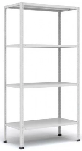 Стеллаж металлический Титан МС-750 1800x1200x300/4 Стеллаж металлический Титан МС-750 1800x1200x300/4